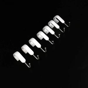 플라스틱 고리 후크 7개입 S형 다용도 주방 욕실