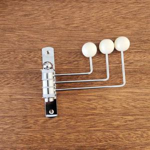 벽 고정 회전형 행거 옷걸이 화이트 3구 옷방 고정후크 어 모자 걸이 우드 예쁜