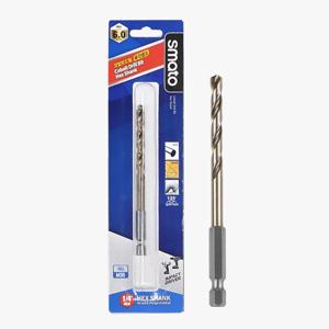 코발트 드릴(육각생크) 절삭 피삭 타공 임팩 드라이버 기리 1/4 낱개 6.0mm