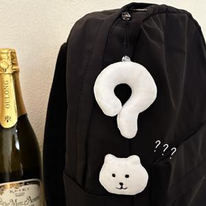 농담곰 못생긴 물음표 곰돌이 곰탱이 인형 키링 키홀더 가방고리 가방참 백참 가꾸 백꾸 참장