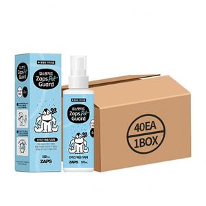 반려견 산책필수품 잡스펫가드 100ml 진드기 모기 기피제 40개