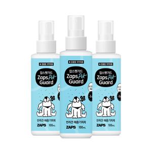 반려견 산책필수품 잡스펫가드 100ml 진드기 모기 기피제 3개