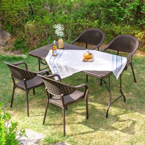아르망 1500 버디 4개 야외 테이블 세트