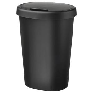 횔라스 휴지통 쓰레기통 블랙 8L