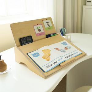 2단 프리미엄 바른 독서대 필기대 북스탠드 BOOK UP