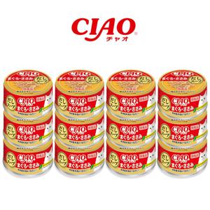 A-231 챠오 다시스프 캔 참치&닭가슴살 75g x 12캔