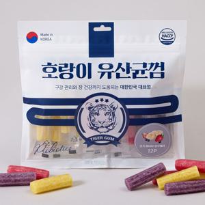 독 유산균껌 딸기&바나나&블루베리 강아지 간식 12p