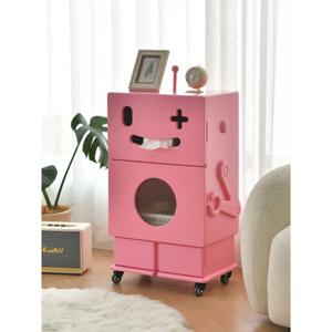 인테리어 디자인 협탁 거실 이동식 수납장 로봇 디자인