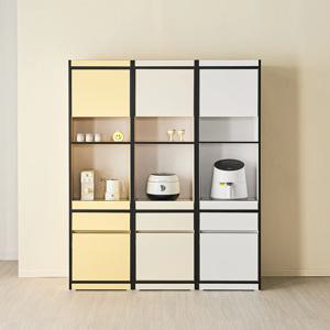 로웬 전자레인지수납장 밥솥 선반 렌지다이 틈새 렌지대 500