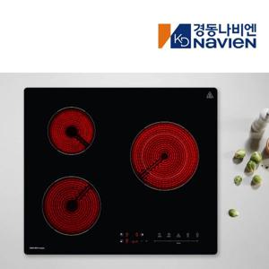 3구 하이라이트 라디언트 열판 가열 쿡탑 전기 레인지