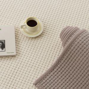 아벨 순면 러그 와플 거실 카페트 워셔블 쇼파패드