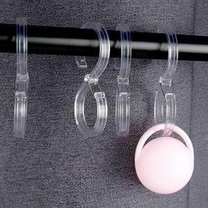 싱크대 파이프 고리 투명 8p 투명봉고리 투명고리세트