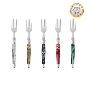 라귀올 커트러리 디너포크 마블 5colors