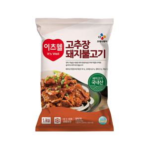 CJ이츠웰 고추장돼지불고기 1Kg