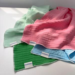 슈가 행주 양면 4중거즈 주방타올 가전덮개 테이블매트 키친크로스 4color