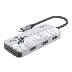 마블 스파이더맨 USB-C 5in1 멀티 포트 허브 어댑터 AVC007qcMV