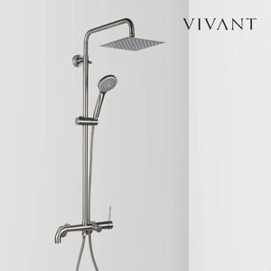 욕실 해바라기 샤워수전 레인샤워기 매트실버 VAR4001 MS