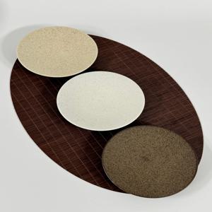 원형 앞접시 예쁜 반찬 그릇 일본도자기 플레이팅 (3color) 15.5cm