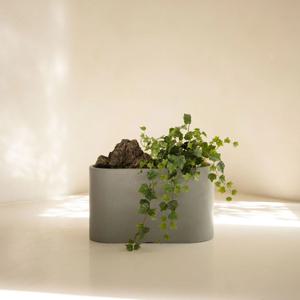 아이비 덩굴식물 플랜트박스 PB146 시멘트 조화 인조조경 사무실파티션