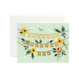 Welcome Garland Card 베이비 카드
