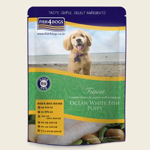 강아지 눈물 자국 개선 사료 화이트피쉬 퍼피 900g