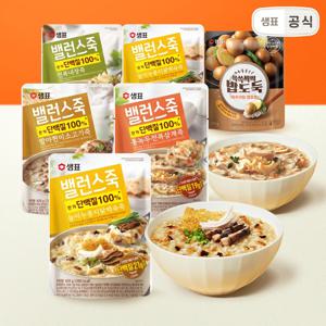 밸런스죽 고단백죽 420g*5개+장조림 세트
