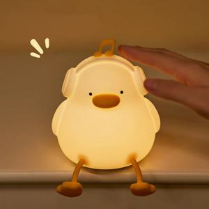 오리 무드등 무선 LED 조명 수유등 취침등 터치 침실 인테리어 무드조명