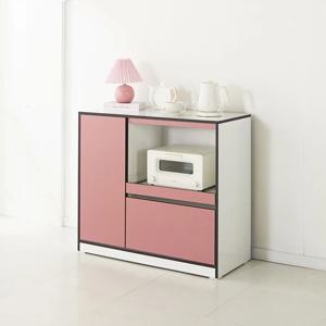 세비 900 렌지대 오픈형 밥솥 선반 다이 전자 레인지대 수납장 AM107