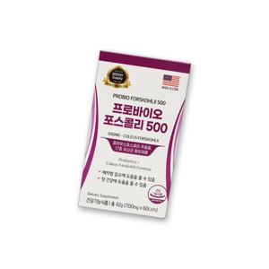 프로바이오 포스콜리 500 700mg*60정