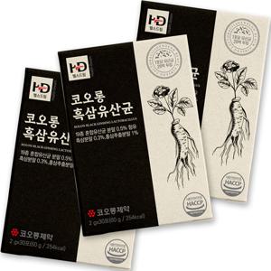 코오롱 흑삼유산균 30포 3팩
