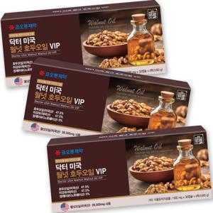 닥터 미국 월넛 호두오일 VIP 120정 3팩