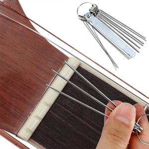 기타 너트 파일 세트 새들 12개 통기타 일렉 베이스 전용 수리공구