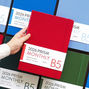 2026 프리즘 빅 B5 먼슬리 다이어리(날짜형 월간)
