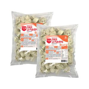 CJ이츠웰 가득찬고기손만두2Kg x 2개