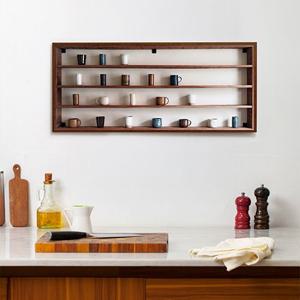 페이크 찻장 인테리어 감성 액자 원목 월넛컬러 중,중대형