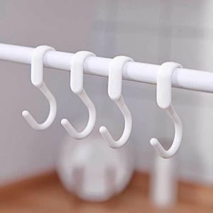 압축 봉 행거 걸이 후크 10P 커텐고리 진열용행거