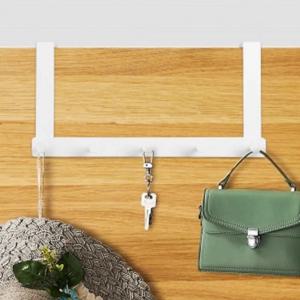 마이하우스 5구 도어 후크 36x18cm 가방걸이