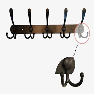디자인후크 옷걸이 후크 스텐레스 벽걸이후크 블랙