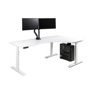 L자 ㄱ자 트리플모터 전동 높이조절 높낮이조절 책상 좌측 2000