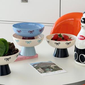 리본 바스켓 하이트레이 과일세척 바구니 물빠짐 채반