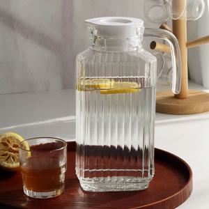 스프라이트 손잡이 냉장고물병 1600ml  보리차 유리물병
