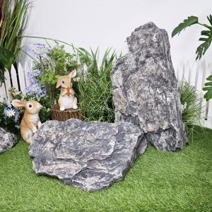 칼바위 납작형 인조바위 조경석 정원돌 인조암 정원꾸미기 조경 인테리어 소품