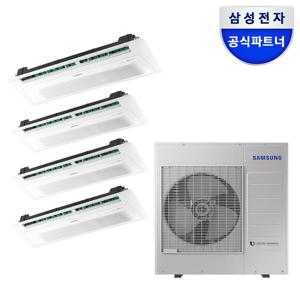 삼성 4실 18+8+6+6 다배관 무풍 시스템에어컨 AJ40BSS4P38SSY 기본설치포함