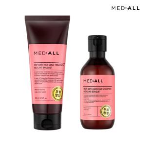 두피 청정 단백질 모발 손상 케어 트리트먼트 200ml+샴푸100ml 힐링부케향