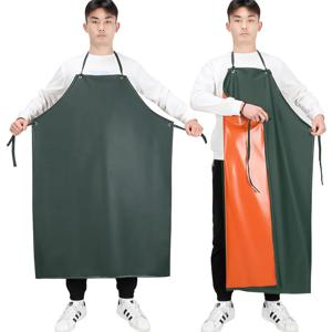 업소용 방수앞치마 양면PVC 식당 설거지 주방 정육 수산 학교 공장