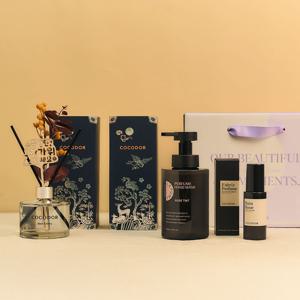 추석 퍼퓸 선물세트 M호 (디퓨저 섬유탈취제 핸드크림) 명절 감사 한가위