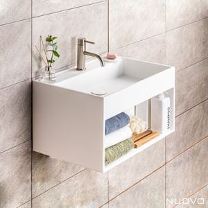 플로마 액상아크릴 세면대 수납 벽걸이 세면기 NU5045