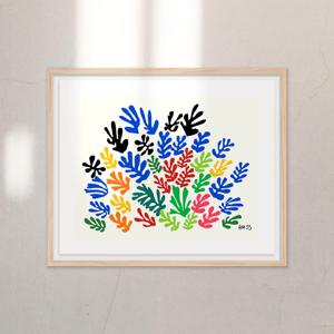 액자 Spray of leaves / 앙리 마티스