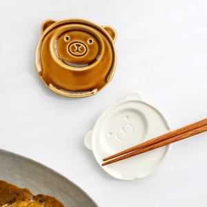 데일리 베어 수저받침 종지 (2colors) 곰돌이 미니 소스볼 앞접시 도자기 그릇