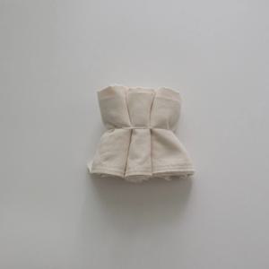 소창 행주 3장 세트 (흰색3)
